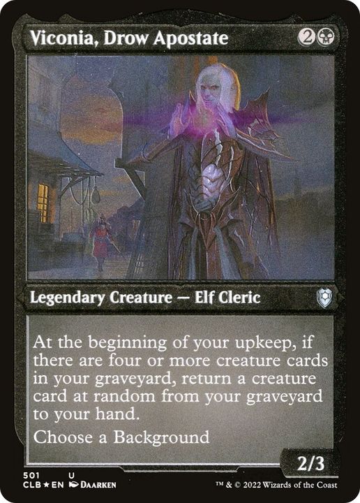 Viconia, Drow Apostate in the group Magic the Gathering / Types / Creatures / Elf at Proxyprinters.com (20663)