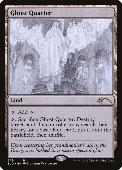 Ghost Quarter in the group Magic the Gathering / Types / Colors / Colorless at Proxyprinters.com (20664)