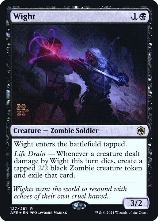 Wight in the group Magic the Gathering / Types / Creatures / Zombie at Proxyprinters.com (20674)