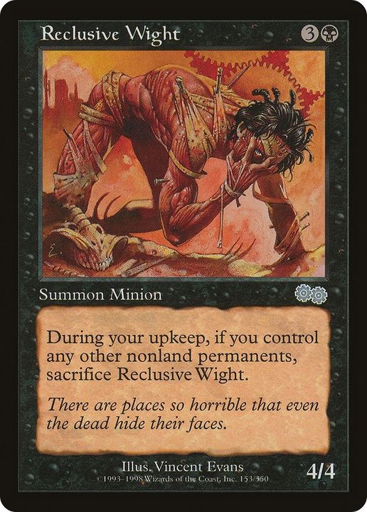 Reclusive Wight in the group Magic the Gathering / Types / Creatures / Zombie at Proxyprinters.com (20675)