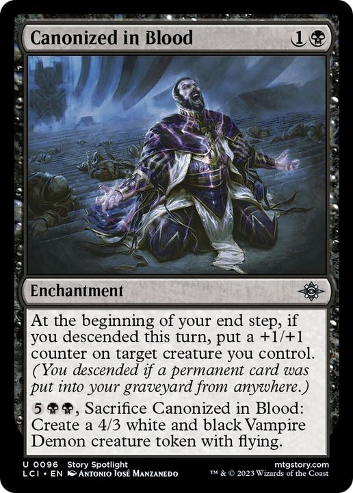 Canonized in Blood in the group Magic the Gathering / Types / Enchantment / Enchantment at Proxyprinters.com (20676)