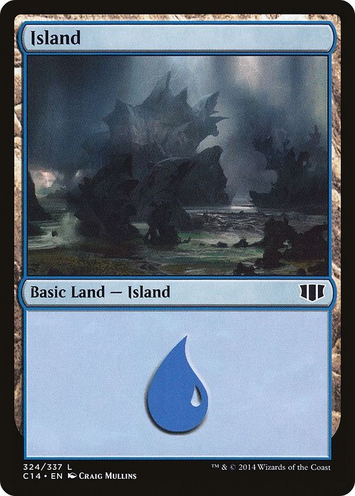 Island in the group Magic the Gathering / Sets / Commander 2014 at Proxyprinters.com (20692)