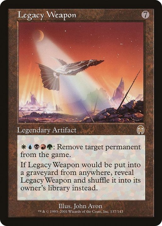 Legacy Weapon in the group Magic the Gathering / Types / Artifacts / Legendary Artifact at Proxyprinters.com (20698)