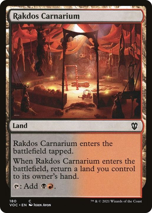 Rakdos Carnarium in the group Singles at Proxyprinters.com (20700)