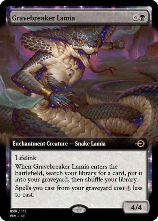 Gravebreaker Lamia in the group Magic the Gathering / Types / Colors / Black at Proxyprinters.com (2071)