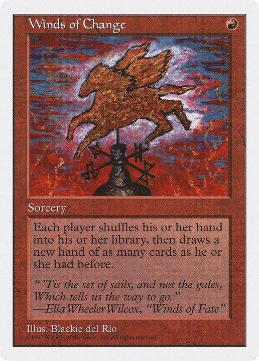 Winds of Change in the group Magic the Gathering / Types / Colors / Red at Proxyprinters.com (20730)