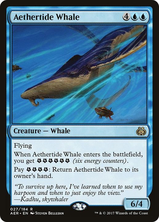 Aethertide Whale in the group Magic the Gathering / Sets / Aether Revolt at Proxyprinters.com (20732)