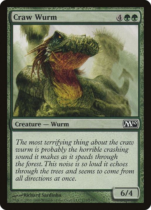 Craw Wurm in the group Magic the Gathering / Types / Colors / Green at Proxyprinters.com (20738)