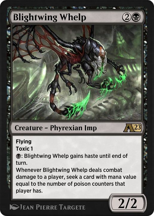 Blightwing Whelp in the group Magic the Gathering / Sets / Alchemy: Phyrexia at Proxyprinters.com (20744)