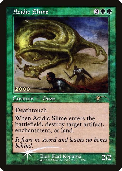 Acidic Slime in the group Magic the Gathering / Types / Colors / Green at Proxyprinters.com (2078)