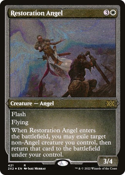 Restoration Angel in the group Magic the Gathering / Types / Colors / White at Proxyprinters.com (20843)