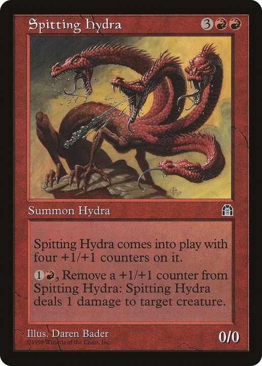 Spitting Hydra in the group Magic the Gathering / Sets / Stronghold at Proxyprinters.com (20852)