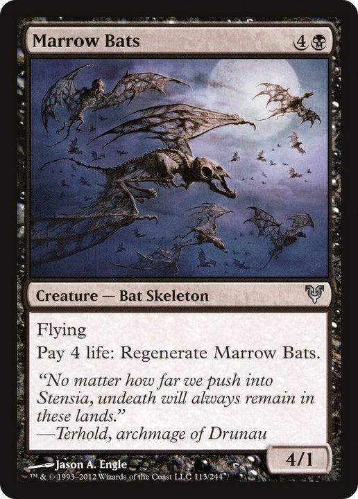 Marrow Bats in the group Magic the Gathering / Types / Colors / Black at Proxyprinters.com (20882)