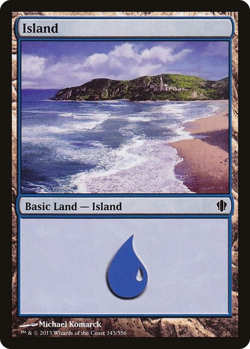 Island in the group Magic the Gathering / Sets / Commander 2013 at Proxyprinters.com (20895)