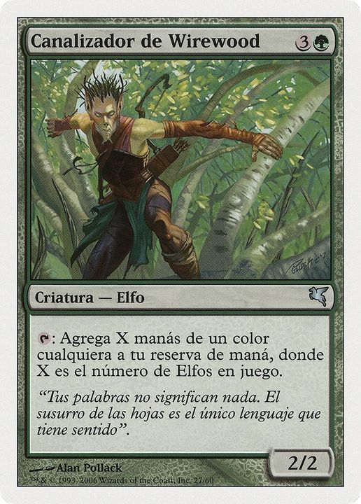 Wirewood Channeler in the group Magic the Gathering / Types / Creatures / Elf at Proxyprinters.com (20915)