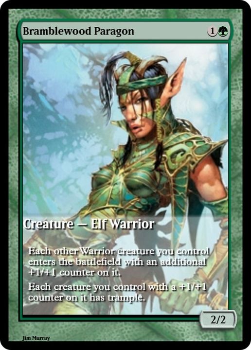 Bramblewood Paragon in the group Magic the Gathering / Types / Creatures / Warrior at Proxyprinters.com (2094)