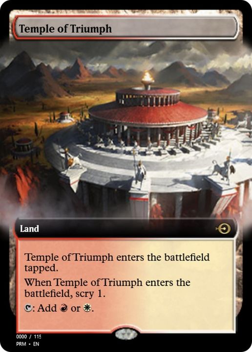 Temple of Triumph in the group Magic the Gathering / Sets / Magic Origins Clash Pack at Proxyprinters.com (20942)