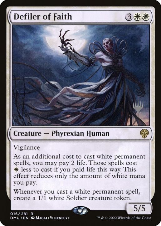 Defiler of Faith in the group Magic the Gathering / Types / Creatures / Human at Proxyprinters.com (20949)