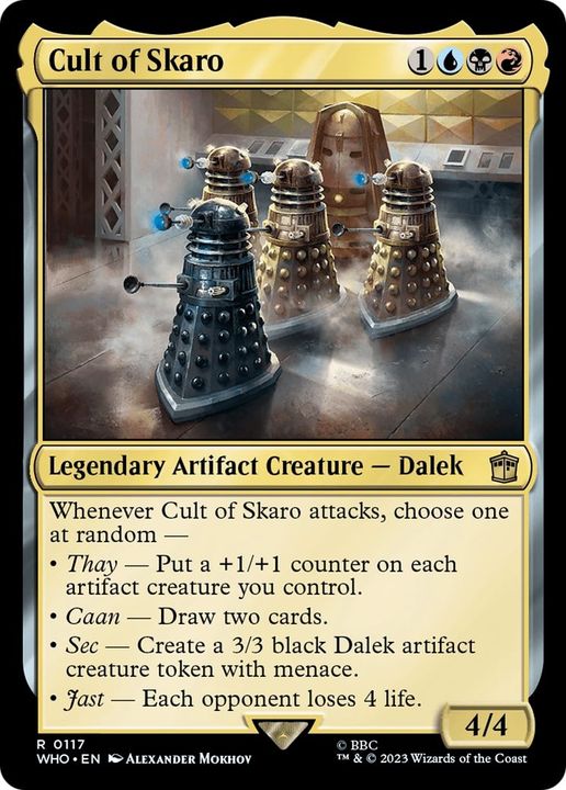 Cult of Skaro in the group Magic the Gathering / Types / Artifacts / Legendary Artifact at Proxyprinters.com (20954)