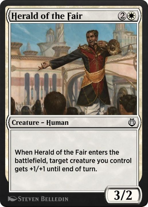 Herald of the Fair in the group Magic the Gathering / Sets / Kaladesh Remastered at Proxyprinters.com (20963)