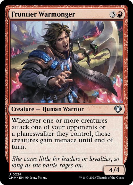 Frontier Warmonger in the group Magic the Gathering / Types / Creatures / Warrior at Proxyprinters.com (20979)