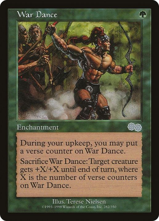 War Dance in the group Magic the Gathering / Sets / Urza's Saga at Proxyprinters.com (20984)