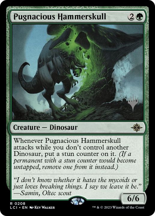 Pugnacious Hammerskull in the group Magic the Gathering / Types / Colors / Green at Proxyprinters.com (21)