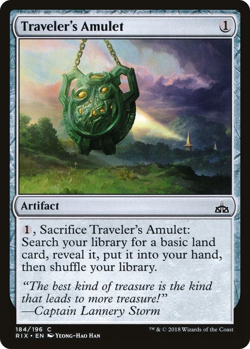 Traveler's Amulet in the group Magic the Gathering / Sets / RNA Guild Kit at Proxyprinters.com (21003)