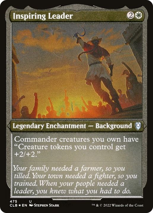 Inspiring Leader in the group Magic the Gathering / Types / Enchantment / Legendary Enchantment at Proxyprinters.com (21028)