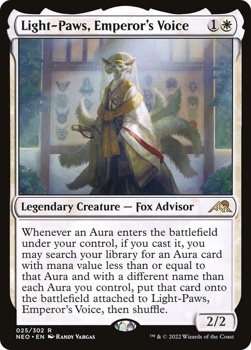 Light-Paws, Emperor's Voice in the group Magic the Gathering / Types / Colors / White at Proxyprinters.com (21036)