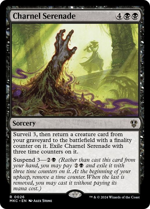 Charnel Serenade in the group Magic the Gathering / Types / Colors / Black at Proxyprinters.com (2105)