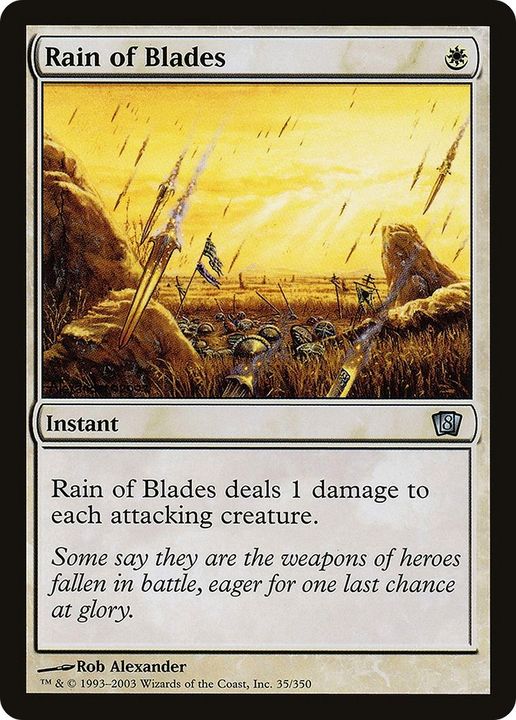 Rain of Blades in the group Magic the Gathering / Types / Colors / White at Proxyprinters.com (21050)