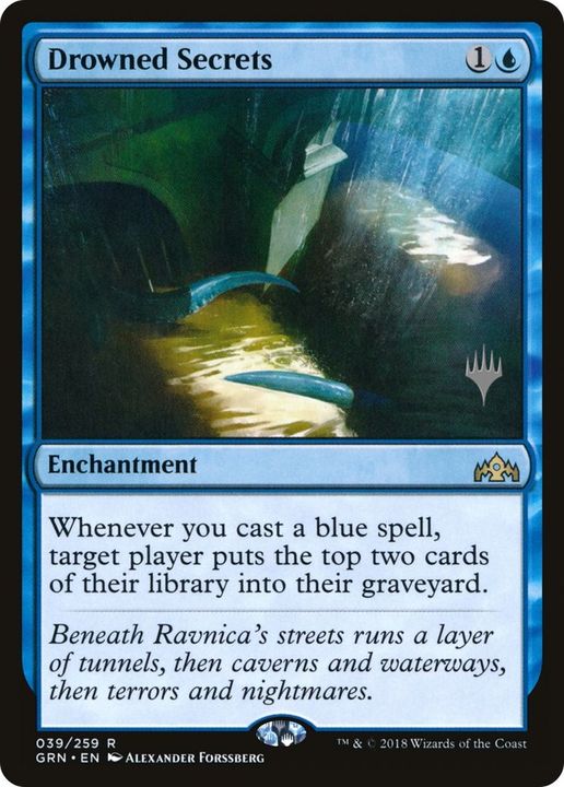 Drowned Secrets in the group Magic the Gathering / Sets / Guilds of Ravnica Promos at Proxyprinters.com (21059)