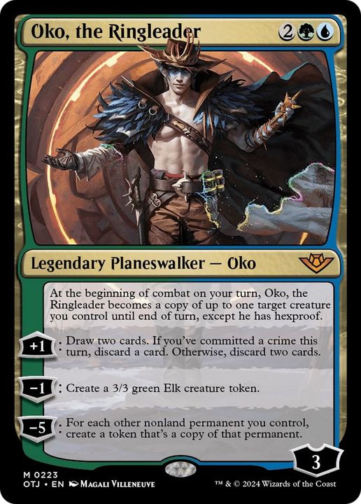 Oko, the Ringleader in the group Magic the Gathering / Types / Colors / Multicolors / G, U at Proxyprinters.com (21076)