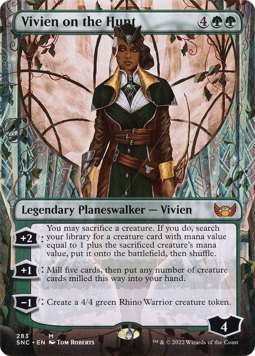 Vivien on the Hunt in the group Magic the Gathering / Sets / Streets of New Capenna at Proxyprinters.com (21087)