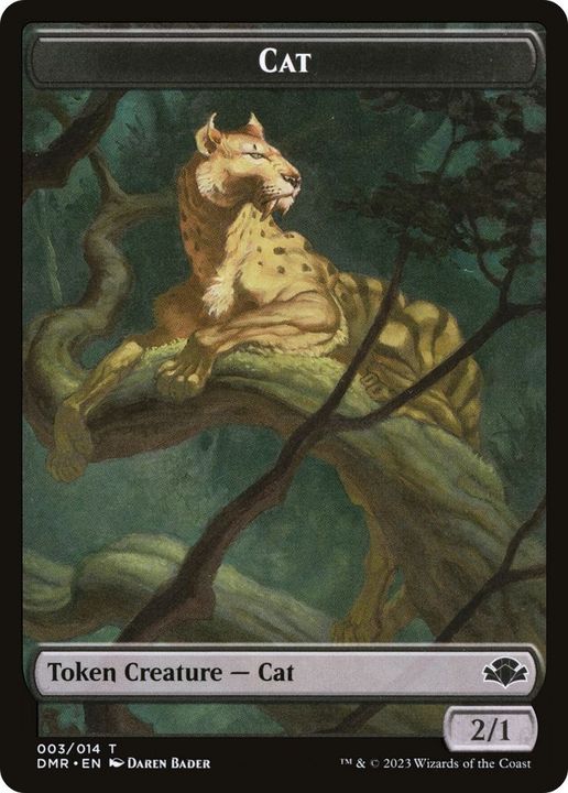 Cat in the group Magic the Gathering / Sets / Dominaria Remastered Tokens at Proxyprinters.com (2111)