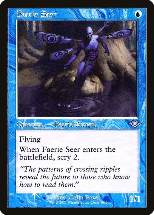 Faerie Seer in the group Magic the Gathering / Types / Creatures / Wizard at Proxyprinters.com (21115)