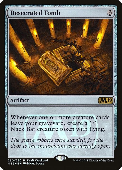 Desecrated Tomb in the group Magic the Gathering / Sets / Core Set 2019 Promos at Proxyprinters.com (21117)