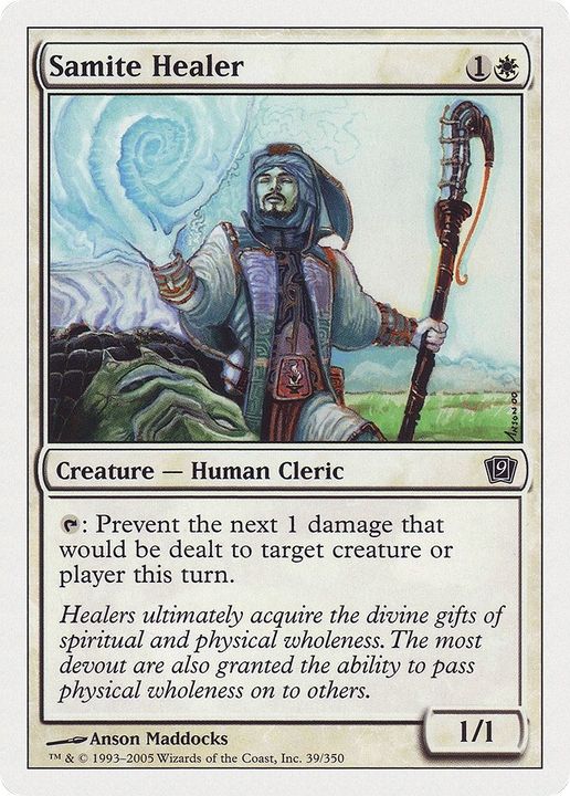 Samite Healer in the group Magic the Gathering / Sets / Ninth Edition at Proxyprinters.com (2112)