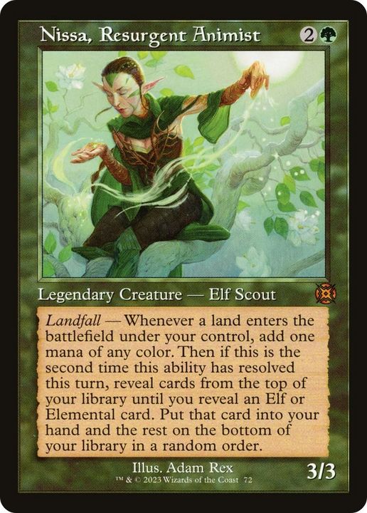 Nissa, Resurgent Animist in the group Advanced search at Proxyprinters.com (21142)