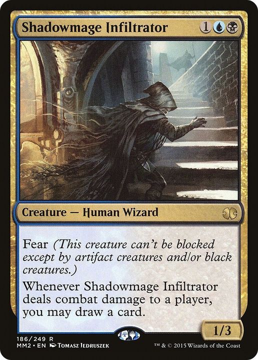 Shadowmage Infiltrator in the group Magic the Gathering / Types / Colors / Multicolors / B, U at Proxyprinters.com (21170)