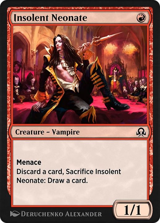 Insolent Neonate in the group Magic the Gathering / Types / Colors / Red at Proxyprinters.com (2120)