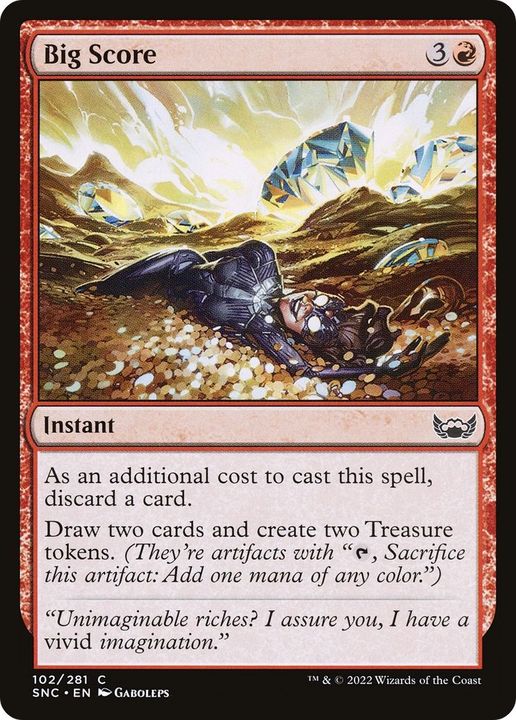 Big Score in the group Magic the Gathering / Types / Colors / Red at Proxyprinters.com (21206)