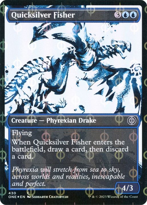 Quicksilver Fisher in the group Magic the Gathering / Sets / Phyrexia: All Will Be One at Proxyprinters.com (2125)