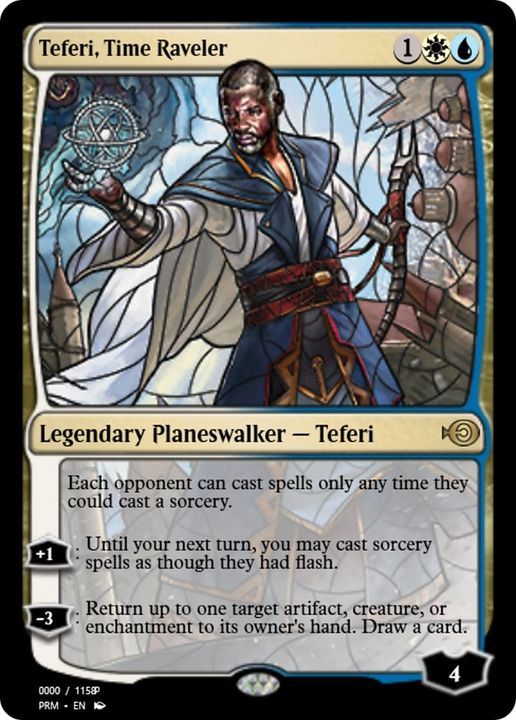 Teferi, Time Raveler in the group Magic the Gathering / Types / Colors / Multicolors / U, W at Proxyprinters.com (21274)