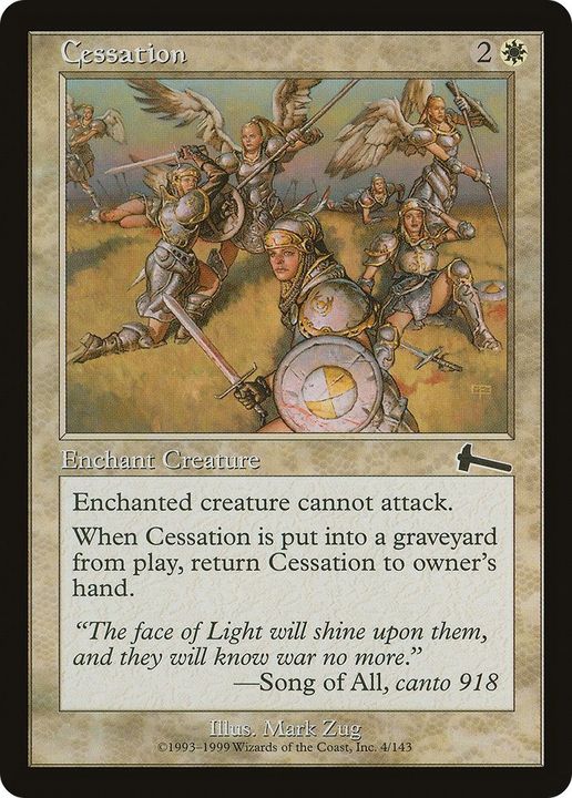 Cessation in the group Magic the Gathering / Types / Colors / White at Proxyprinters.com (21282)