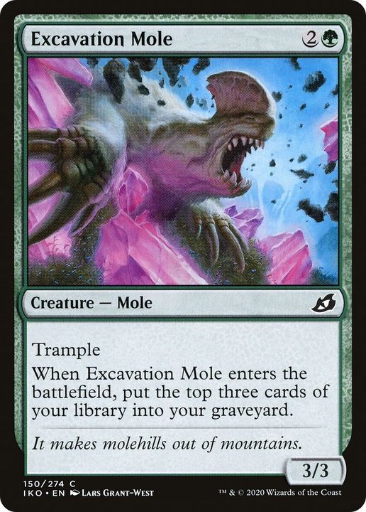 Excavation Mole in the group Magic the Gathering / Types / Colors / Green at Proxyprinters.com (21288)