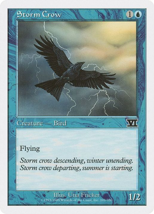 Storm Crow in the group Magic the Gathering / Types / Colors / Blue at Proxyprinters.com (21295)