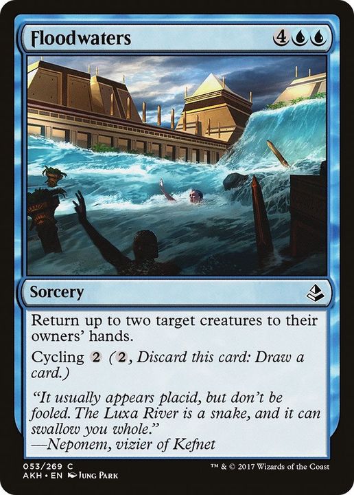 Floodwaters in the group Magic the Gathering / Types / Colors / Blue at Proxyprinters.com (21303)