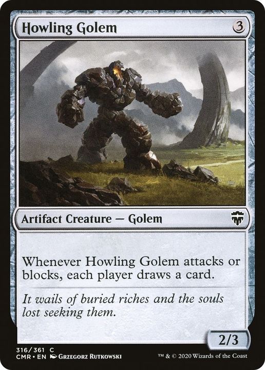 Howling Golem in the group Magic the Gathering / Types / Colors / Colorless at Proxyprinters.com (2131)